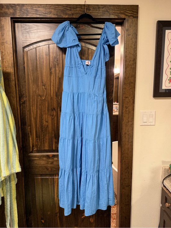 Buddy Love Dresses & Skirts - Buddy Love Blue Tiered Maxi Dress